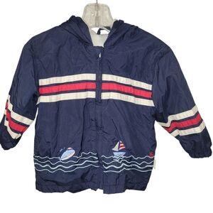 Little Me Blue Raincoat for All-Weather Adventures 18 months